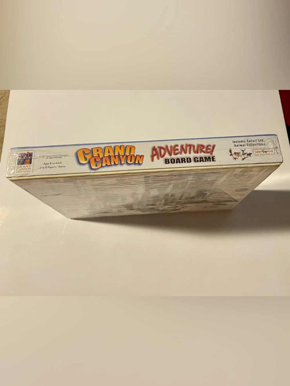 NEW Sealed Grand Canyon Adventure Board Game 2007 Safari Ltd Animals